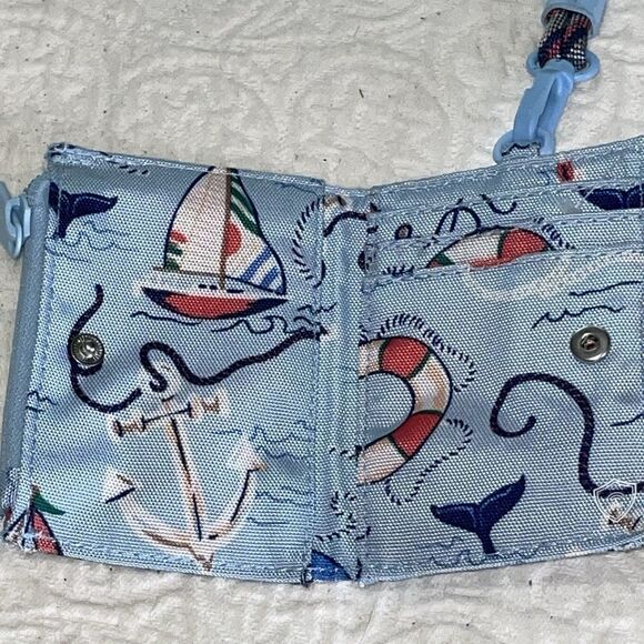 Vera Bradley Reactive Lanyard ID Holder‎ RFID Blocking Really Regatta - Picture 2 of 9